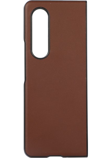 Samsung Galaxy Z Fold4 Kahverengi Için Koyun Doku Telefon Kılıfı( Yurt dışından ) fırsatları