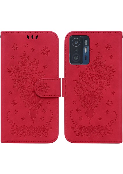 Xiaomi 11T / 11T Pro Kırmızı Için Deri Kılıf( Yurt dışından ) modelleri