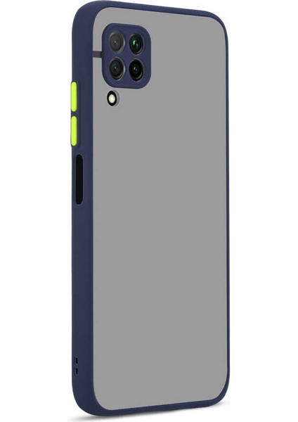 Huawei P40 Lite ile Uyumlu Kılıf Arkası Mat Kamera Korumalı Kenarları Renkli Soft Kılıf
