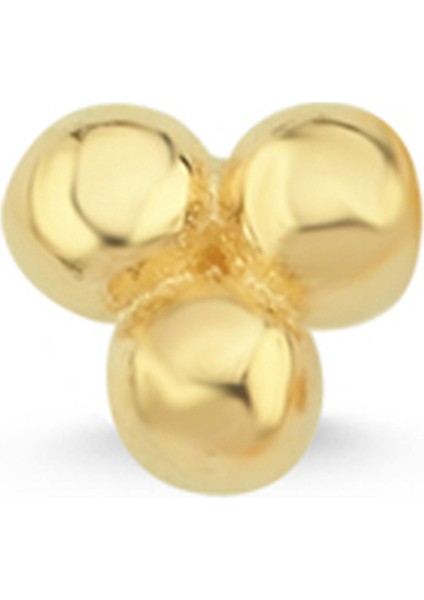 Altın Üçlü Tohum Tragus Küpe
