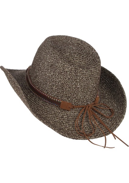 Kovboy Hasır Şapka Kahve (Yurt Dışından)