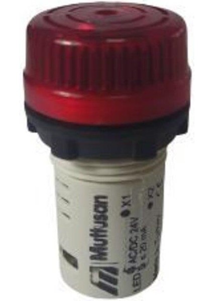 24V Ledli Buzzer Mutlusan