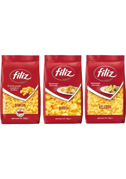 Makarna 3’lü Set