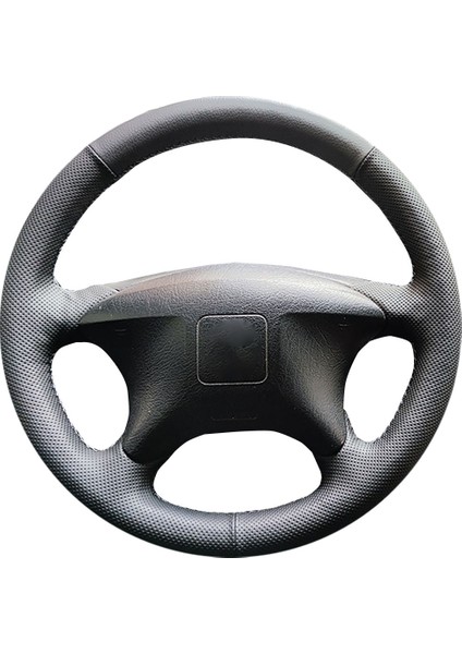 Peugeot Partner 2003-2010 4 Kollu Tam Uyumlu Spor Deri Direksiyon Kılıfı