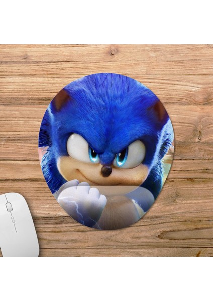 Sonic 2 Bilek Destekli Mousepad Model - 1 Oval