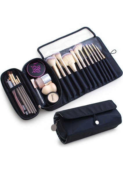 Kadın Kozmetik Fırça Çantası Seyahat Organizatörü (Yurt Dışından)