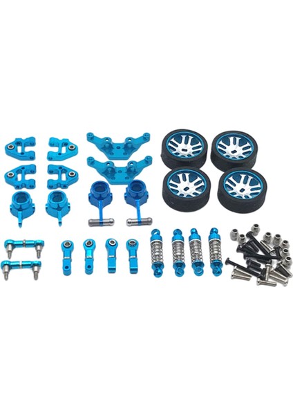 Metal Yükseltme Kiti Şok Emicisi Wltoys Için Dıy Değiştir 284131 1/28 K989 K999 Rc Mavi fiyatları