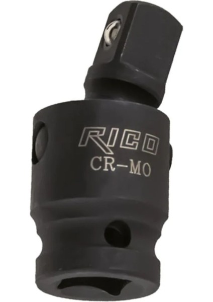 Rıco RC2842 1/2 Havalı Mafsal Profesyonel Orjinal Ürün Güçlendirilmiş Çelik Siyah Mafsal