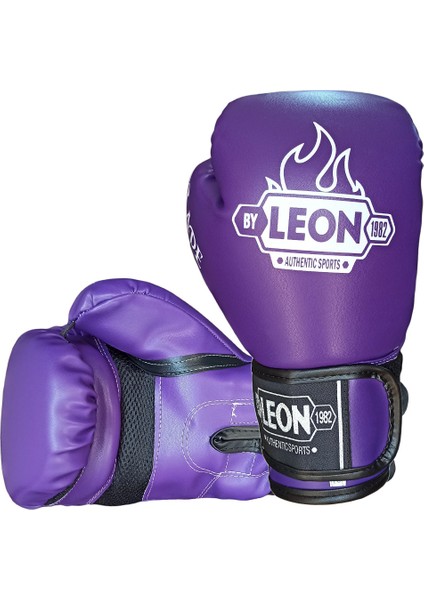 By Leon 1982 Leon Blade Training Boks, Kick Boks ve Muay Thai Eldiveni Mor 8 Oz