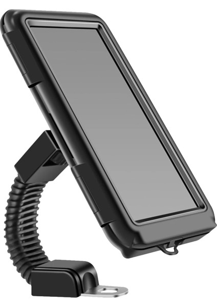 An-66 Motosiklet Telefon Tutucu Waterproof Su Geçirmez Ayna Montajlı
