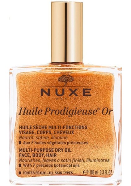 Huile Prodigieuse Or Altın Parıltılı Kuru Yağ 100 ml