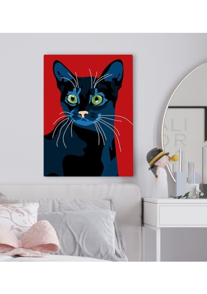 Gift Yatak Odası Konseptli Kanvas Tablo 50X70CM-98