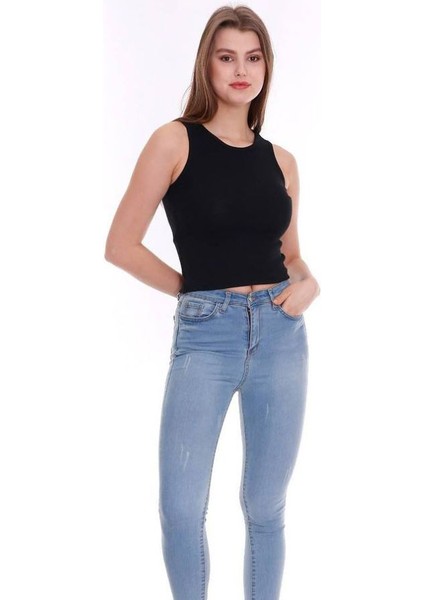 Kaşkorse Crop Siyah fiyatları