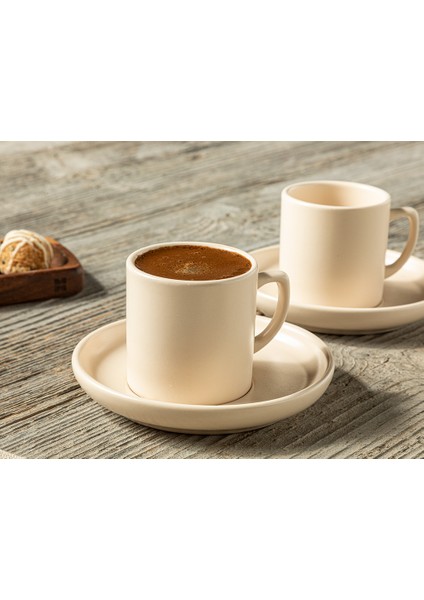 Elated Seramik 2'li Kahve Fıncan Takımı 105 ml Lacivert fiyatları