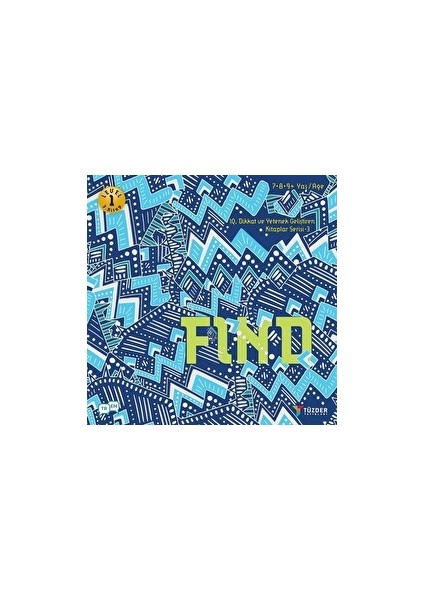 Find - Iq Dikkat ve Yetenek Geliştiren Kitaplar Serisi 3 (Level 1) (7-8-9 Yaş)