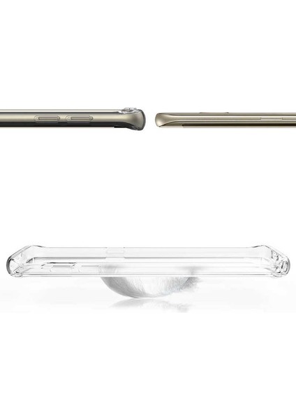 Samsung Galaxy S7 Edge Uyumlu Kılıf Case, Soft, Transparent, Şeffaf Ultra Esnek Ince Silikon indirimleri