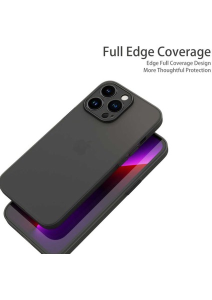 Apple iPhone 12 Pro Max Uyumlu Kılıf Mat Ince Esnek Perfect Cover With Flexible Matte Fine Texture