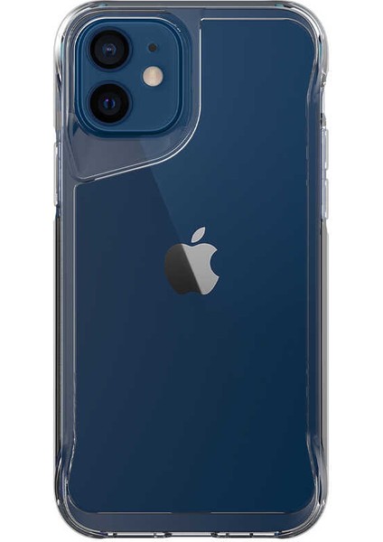 Apple iPhone 12 Uyumlu Kılıf Şeffaf I-Guard Koleksiyonu, Hard Ultra Protection Transparent