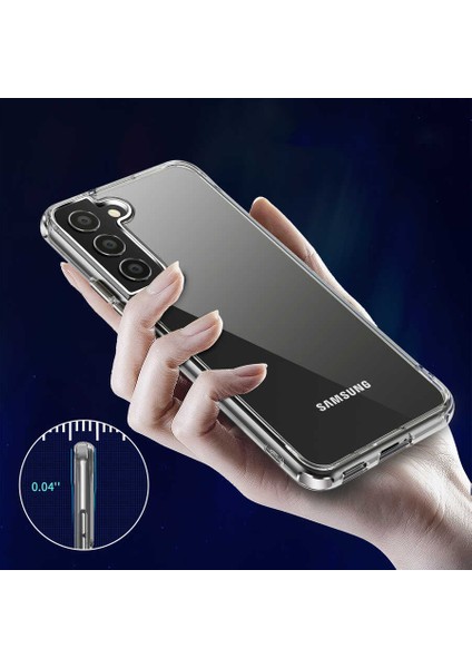 Samsung Galaxy S22 Uyumlu Kılıf Kapak, Hard Transparent Case, Original Licensed Product fırsatları