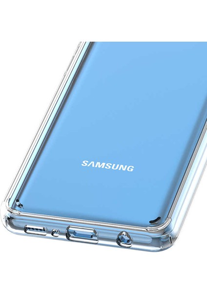 Samsung Galaxy A31 Uyumlu Kılıf Sert Şeffaf Güçlendirilmiş Kapak Transparent Hard Cover Case fırsatları