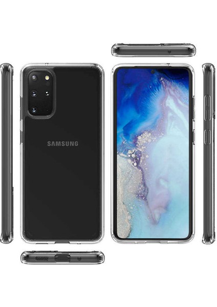 Samsung Galaxy S20 Plus Uyumlu Kılıf Sert Şeffaf Güçlendirilmiş Kapak Transparent Hard Cover Case fiyatları