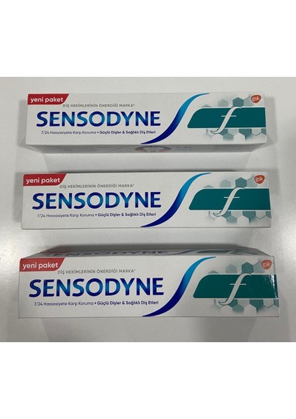 F Diş Macunu 100 Ml 3lü Paket fiyatları
