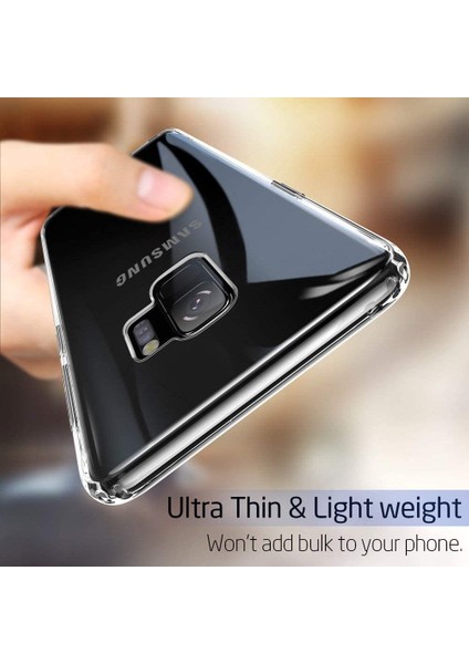 Samsung Galaxy S9 Plus Uyumlu Kılıf Case, Soft, Transparent, Şeffaf Ultra Esnek Ince Silikon modelleri