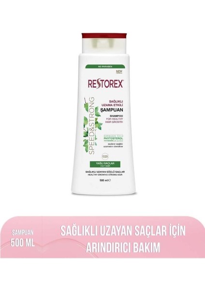 Şampuan Sağlıklı Uzama Etkili (Yağlı Saçlar) 500 ml fiyatları