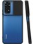 Xiaomi Redmi Note 11S Global Kapak Lensi Açılır Kapanır Kamera Korumalı Silikon Kılıf - Siyah 1