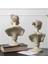 Diana ve Apollo Büst Heykel 2'li Set 2