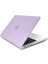 Apple 16" Macbook Pro M1 A2485 Mor Kılıf Koruyucu Kapak 1