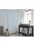 Jackline Banyo Duş Perdesi 0010 Mavi Tek Kanat 240X200 2