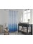 Jackline Banyo Duş Perdesi 5020 Mavi Tek Kanat 240X200 1