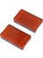 2.4 "x1.4" Motosiklet Kir Bisiklet Dikdörtgen Ön Çatal Reflektörleri Yamaha Için Amber (Yurt Dışından) 5