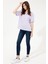 Kadın Lila T-Shirt 50248059-VR034 4