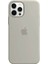 Apple iPhone 11 Pro Max Uyumlu Logolu Içi Kadife Altı Açık Lansman Taş Rengi Silikon Kılıf 1