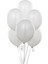 Beyaz Metalik Balon 8'li 1