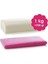Pasta Market 1 kg Beyaz ve 200 gr Pembe Şeker Hamuru Set 1