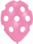 Balon 20 Adet Puantiyeli Balon Parti Süsleme Pembe 25 x 30 cm 1