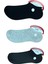 12 Çift Karışık Renk Sneaker Çorap 1