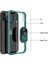 Apple iPhone 11 Pro Max Uyumlu Kılıf Standlı Yüzüklü Şeffaf Metal Ring Ultra Protective Case 4