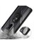 Xiaomi Redmi Note 8 Pro Uyumlu Kılıf Standlı Yüzüklü Şeffaf Metal Ring Ultra Protective Case 4