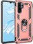 Huawei P30 Pro Uyumlu Kılıf Stand Yüzüklü Kapak Military Metal Solid Ring Case 1