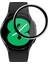 Samsung Galaxy Watch 4 (44MM) Uyumlu Saat Ekran Koruyucu Full Kenar Tam Kaplayan Esnek Darbe Emici 4