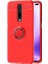 Xiaomi Poco X2 Uyumlu Kılıf Standlı Manyetik Yüzüklü Esnek Yumuşak Silikon Case 1