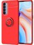 Oppo Reno 4 Pro 4g Uyumlu Kılıf Standlı Manyetik Yüzüklü Esnek Yumuşak Silikon Case 1