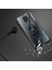 Xiaomi Redmi Note 9s Uyumlu Kılıf Standlı Yüzüklü Şeffaf Metal Ring Ultra Protective Case 4