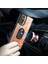 Xiaomi Redmi Note 10 Pro Uyumlu Kılıf Standlı Yüzüklü Şeffaf Metal Ring Ultra Protective Case 4