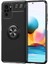 Xiaomi Redmi Note 10 Uyumlu Kılıf Standlı Manyetik Yüzüklü Esnek Yumuşak Silikon Case 1