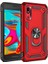 Samsung Galaxy A2 Core Uyumlu Kılıf Stand Yüzüklü Kapak Military Metal Solid Ring Case 1
